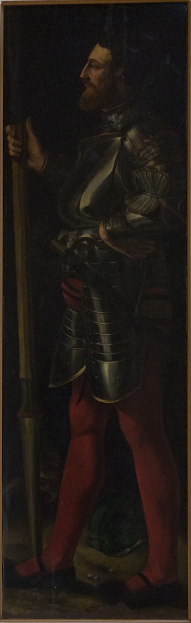 Francesco D'Este raffigurato come San Giorgio